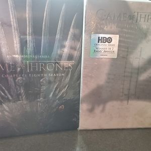 Game of thrones DVD season 3 and 8 new in package